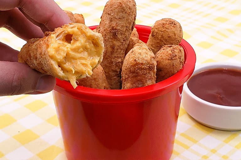 Palitos de Frango com Queijo