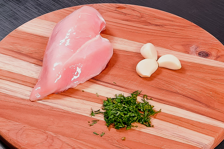 petisco de frango
