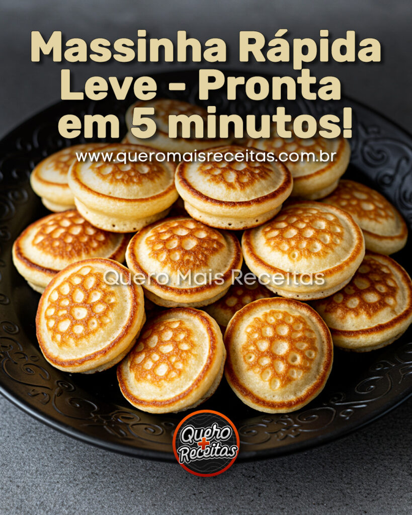 massinha rápida leve